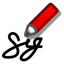 toolbar - mail signature